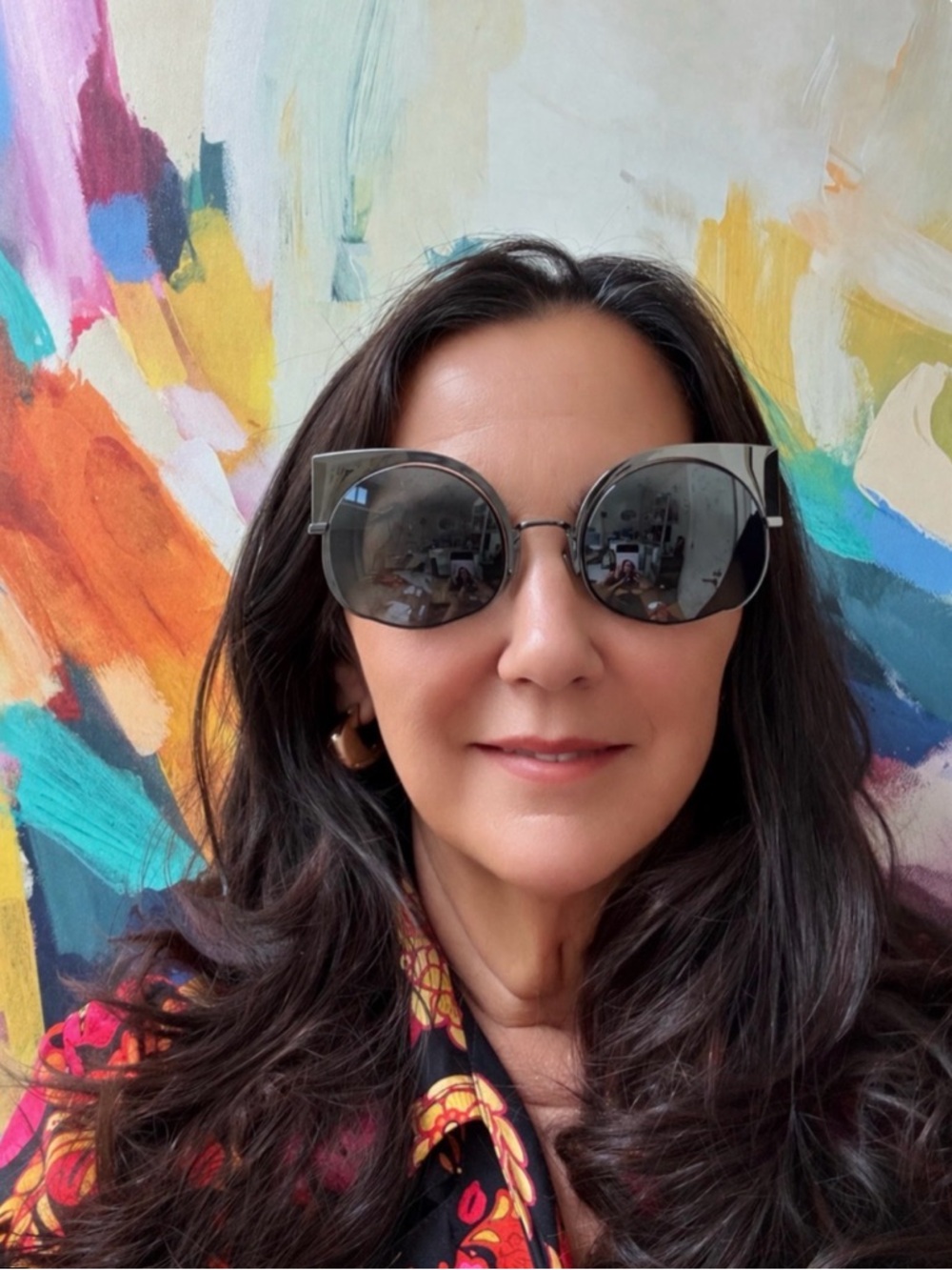 FENDI Round Cat-Eye Rim Sunglasses – Made in Italy ✨ - Picture 12 of 16